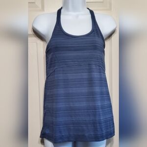 Athleta Women's Blue Top Size XS Open Back Pre-owned